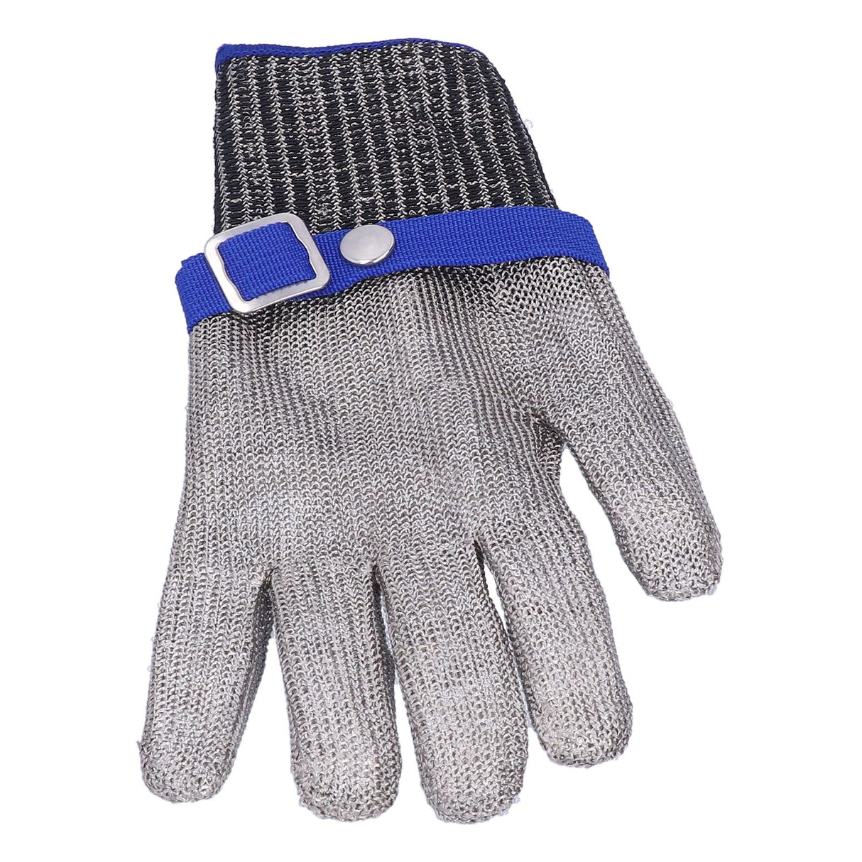 Cut Resistant Work Gloves Stainless Steel Wire Level 5 Protection Woven Adjustable Durable Safety Gloves