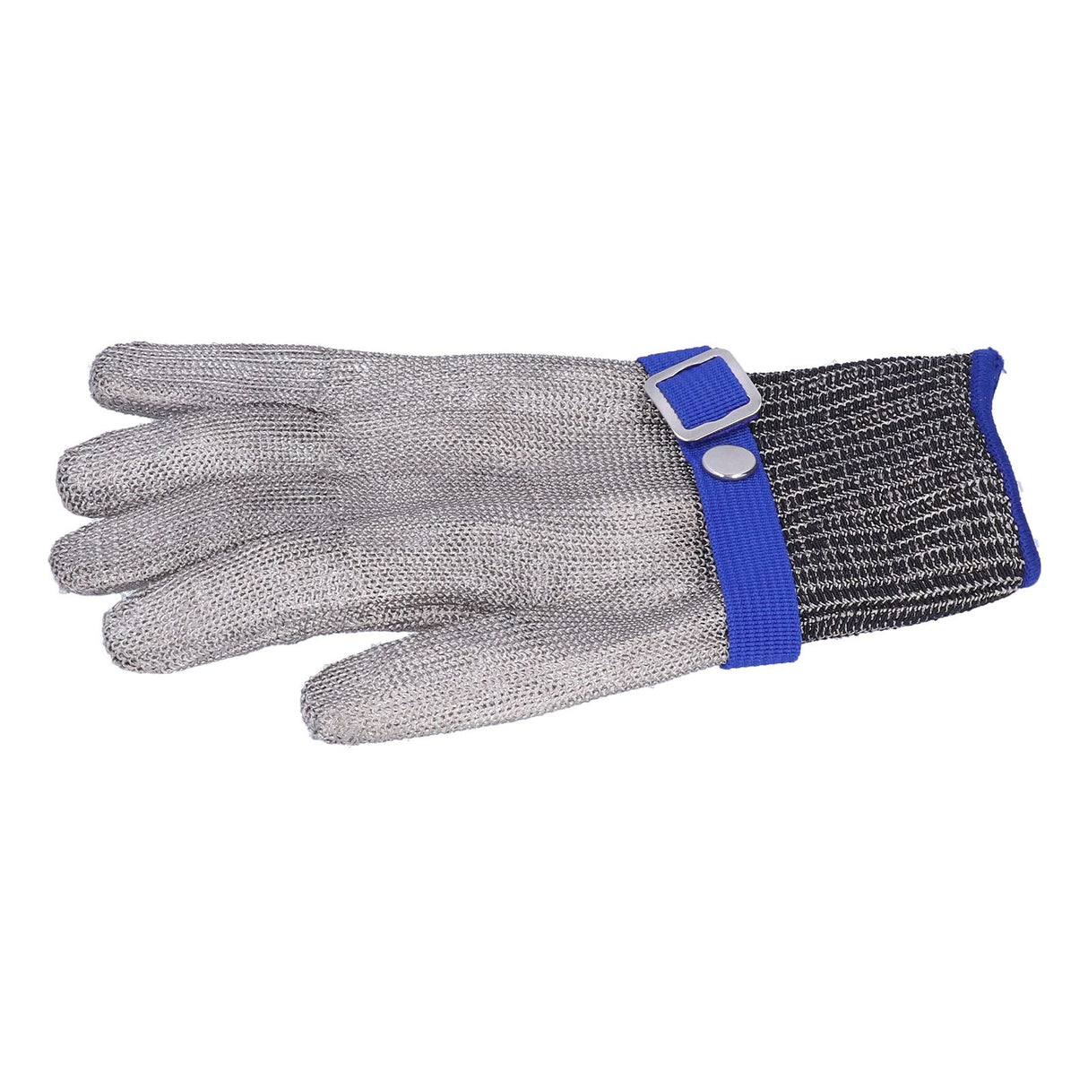 Cut Resistant Work Gloves Stainless Steel Wire Level 5 Protection Woven Adjustable Durable Safety Gloves
