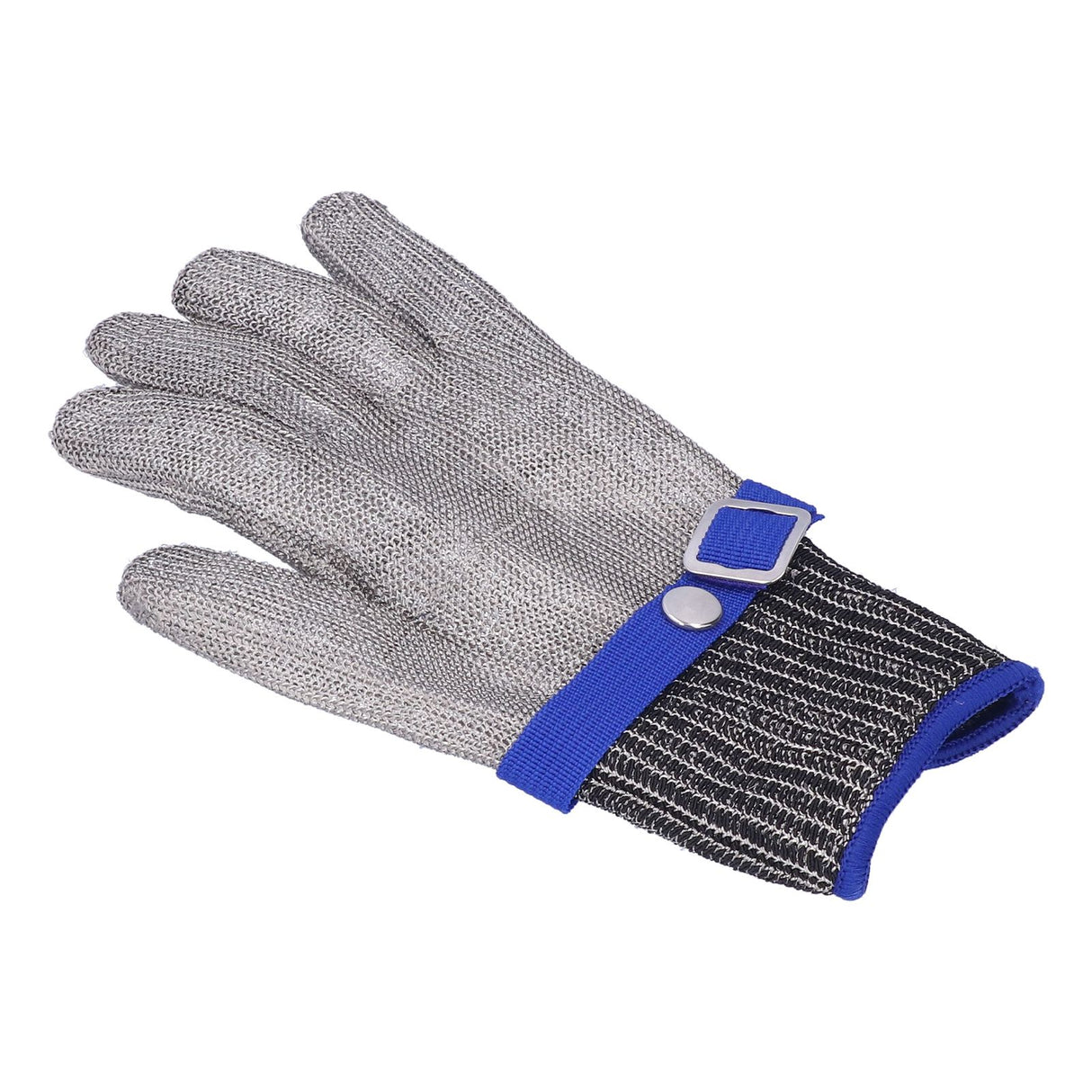 Cut Resistant Work Gloves Stainless Steel Wire Level 5 Protection Woven Adjustable Durable Safety Gloves