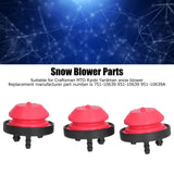 3Pcs Snow Blower Primer Bulb Replacement for Craftsman MTD Ryobi Yardman 751‑10639 951‑10639A