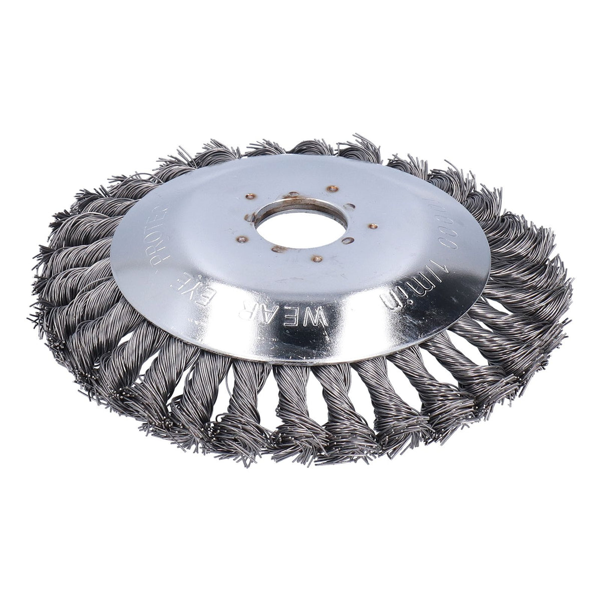 6in Steel Wire Trimmer Head Handheld Lawn Mower Cutting Head Replacement with Protective Cover