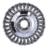 6in Steel Wire Trimmer Head Handheld Lawn Mower Cutting Head Replacement with Protective Cover - Extra Image