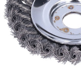 6in Steel Wire Trimmer Head Handheld Lawn Mower Cutting Head Replacement with Protective Cover