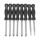 8Pcs/Set Garden Carburetor Adjustment Tool Kit Engine Tune Up Screwdrivers Tools for Stihl - Top-Down View