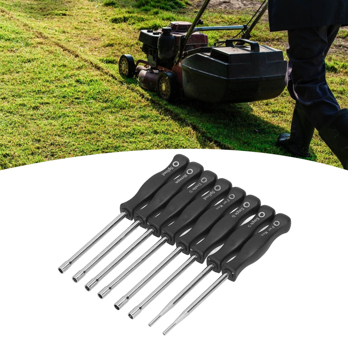 8Pcs/Set Garden Carburetor Adjustment Tool Kit Engine Tune Up Screwdrivers Tools for Stihl