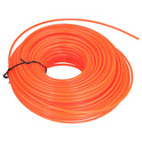 String Trimmer Replacement Line High Flexibility Easily Install Use Wear Resistant Mowing Nylon Trimmer Rope for MowersRed 2.4 Circle