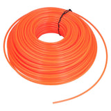 String Trimmer Replacement Line High Flexibility Easily Install Use Wear Resistant Mowing Nylon Trimmer Rope for MowersRed 2.4 Circle - Low Angle