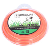 String Trimmer Replacement Line High Flexibility Easily Install Use Wear Resistant Mowing Nylon Trimmer Rope for MowersRed 2.4 Quadrate
