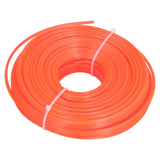 String Trimmer Replacement Line High Flexibility Easily Install Use Wear Resistant Mowing Nylon Trimmer Rope for MowersRed 2.7 Quadrate