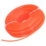 String Trimmer Replacement Line High Flexibility Easily Install Use Wear Resistant Mowing Nylon Trimmer Rope for MowersRed 2.7 Quadrate