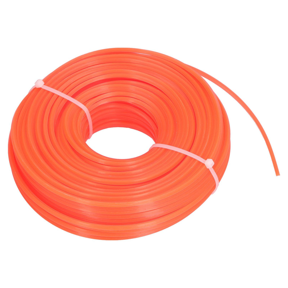 String Trimmer Replacement Line High Flexibility Easily Install Use Wear Resistant Mowing Nylon Trimmer Rope for MowersRed 2.7 Quadrate