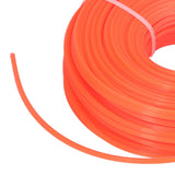 String Trimmer Replacement Line High Flexibility Easily Install Use Wear Resistant Mowing Nylon Trimmer Rope for MowersRed 2.7 Quadrate