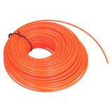 String Trimmer Replacement Line High Flexibility Easily Install Use Wear Resistant Mowing Nylon Trimmer Rope for MowersRed 3.0 Circle - Front View
