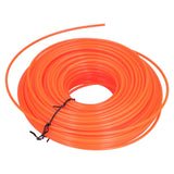 String Trimmer Replacement Line High Flexibility Easily Install Use Wear Resistant Mowing Nylon Trimmer Rope for MowersRed 3.0 Circle
