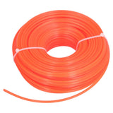 String Trimmer Replacement Line High Flexibility Easily Install Use Wear Resistant Mowing Nylon Trimmer Rope for MowersRed 3.0 Quadrate