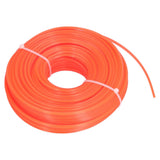 String Trimmer Replacement Line High Flexibility Easily Install Use Wear Resistant Mowing Nylon Trimmer Rope for MowersRed 3.0 Quadrate