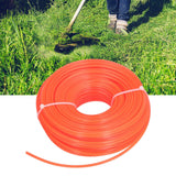 String Trimmer Replacement Line High Flexibility Easily Install Use Wear Resistant Mowing Nylon Trimmer Rope for MowersRed 3.0 Quadrate