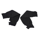 Black Cut Resistant Arm Sleeves Level 5 Protection Wear Resistant Arm Guard for Working - Side View