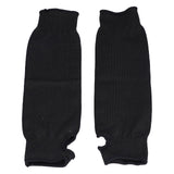 Black Cut Resistant Arm Sleeves Level 5 Protection Wear Resistant Arm Guard for Working - Rear View