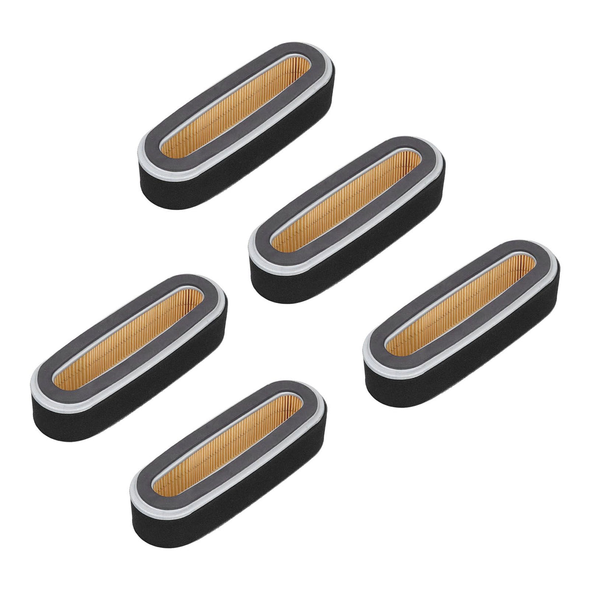 5PCS Air Filter Lawn Mower Air Cleaner for GXV160 17210‑Z1V‑003 17210‑ZE7‑013 17210‑ZE7‑003 17210‑ZE7‑505