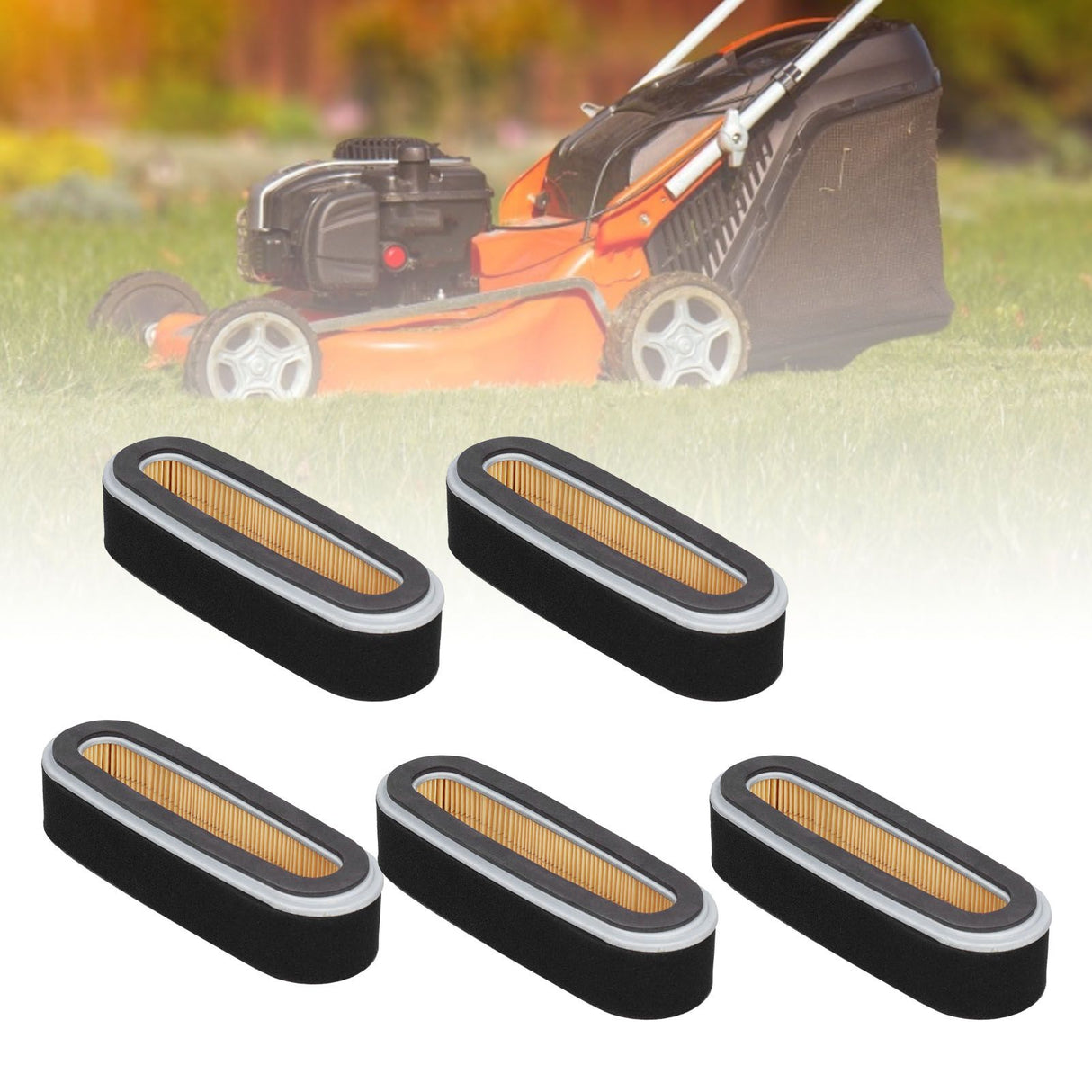 5PCS Air Filter Lawn Mower Air Cleaner for GXV160 17210‑Z1V‑003 17210‑ZE7‑013 17210‑ZE7‑003 17210‑ZE7‑505