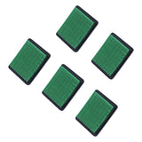 5PCS Air Filter Rubber Wear Resistant Garden Lawn Mower Air Cleaner for GCV160 GCV190 - Close-Up Angle