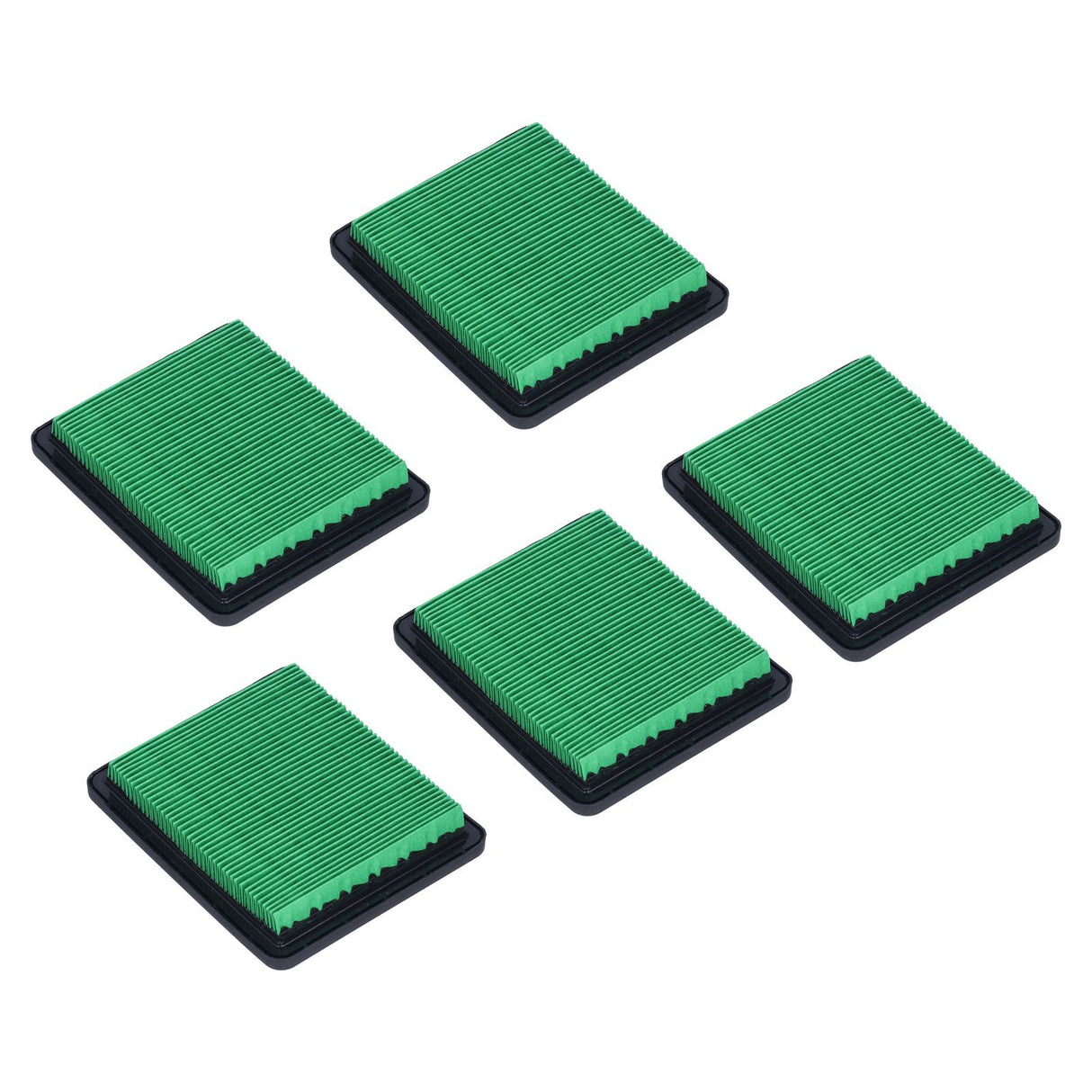 5PCS Air Filter Rubber Wear Resistant Garden Lawn Mower Air Cleaner for GCV160 GCV190