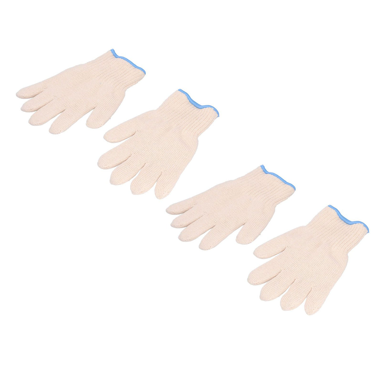 2 Pairs Thermal Insulated Gloves 300℃ Heat Resistant Non Slip Anti Scalding Mitts for BBQ Oven