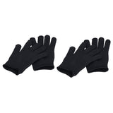 2 Pairs Cut Resistant Gloves Level 5 Protection Scratch Proof Steel Wire Garden Working Gloves for Mechanical
