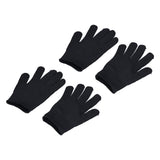 2 Pairs Cut Resistant Gloves Level 5 Protection Scratch Proof Steel Wire Garden Working Gloves for Mechanical