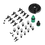 Irrigation Kit 10m Hose Watering Sprinkler Punch Free Automatic Atomizing Nozzle Garden Irrigation Set