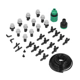 Irrigation Kit 10m Hose Watering Sprinkler Punch Free Automatic Atomizing Nozzle Garden Irrigation Set