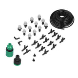 Irrigation Kit 10m Hose Watering Sprinkler Punch Free Automatic Atomizing Nozzle Garden Irrigation Set