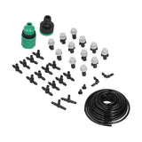 Irrigation Kit 10m Hose Watering Sprinkler Punch Free Automatic Atomizing Nozzle Garden Irrigation Set