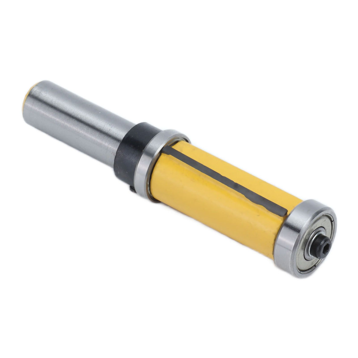 1/2 Shank Flush Trim Router Bit Efficient Professional Profiling Slotting Dual Bearing Milling Cutter for Woodworking
