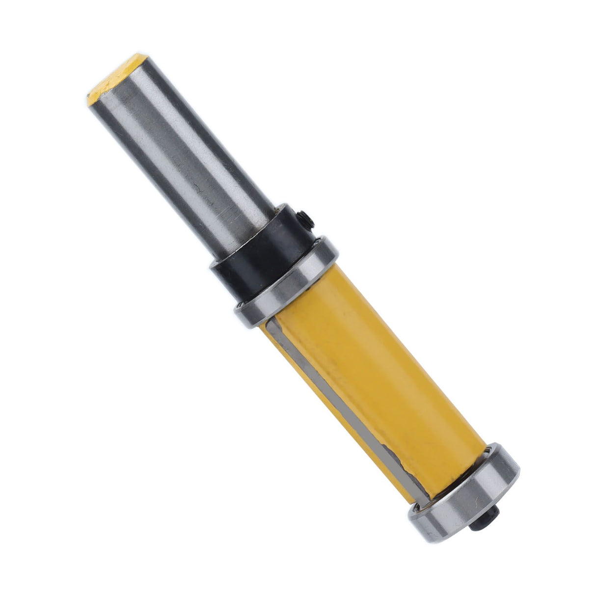 1/2 Shank Flush Trim Router Bit Efficient Professional Profiling Slotting Dual Bearing Milling Cutter for Woodworking