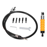 Electric Wood Chisel Carving Tool Electric Woodworking Chisel with Flexible Shaft Carving Knife Set