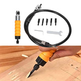 Electric Wood Chisel Carving Tool Electric Woodworking Chisel with Flexible Shaft Carving Knife Set - Extra Image