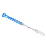 Hand Drill Jewelry Carving Drill Blue Stainless Steel Punching Drilling Tool for Woodworking