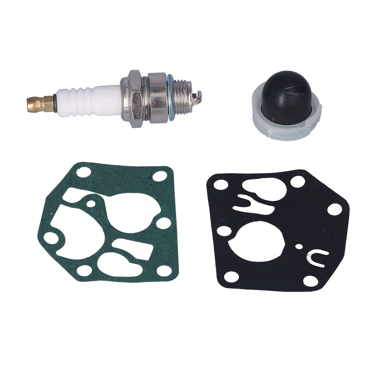 Spark Plug Primer Bulb Air Filter Cotton Diaphragm Gasket Set 795083 698369 694394 495770
