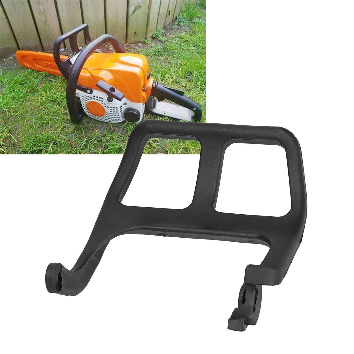 Chainsaw Brake Baffle Handle Guard Chainsaw Accessory Fit for STIHL MS180 170 017 018