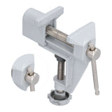 Bench Vise Small Aluminum Alloy Multifunctional Professional Vice Clamp for Garden Woodworking - Extra Image