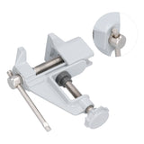 Bench Vise Small Aluminum Alloy Multifunctional Professional Vice Clamp for Garden Woodworking