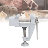 Bench Vise Small Aluminum Alloy Multifunctional Professional Vice Clamp for Garden Woodworking