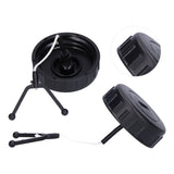 2PCS Oil Cap Fuel Tank Cap Oil Filter Cover for Stihl 017 018 MS170 MS180 1130 350 0500 Chainsaw