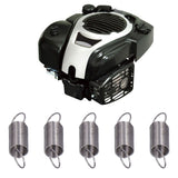 5Pcs Air Vane Spring Replacement Part Garden Tool Engine Iron Choke Spring Accessory 790849