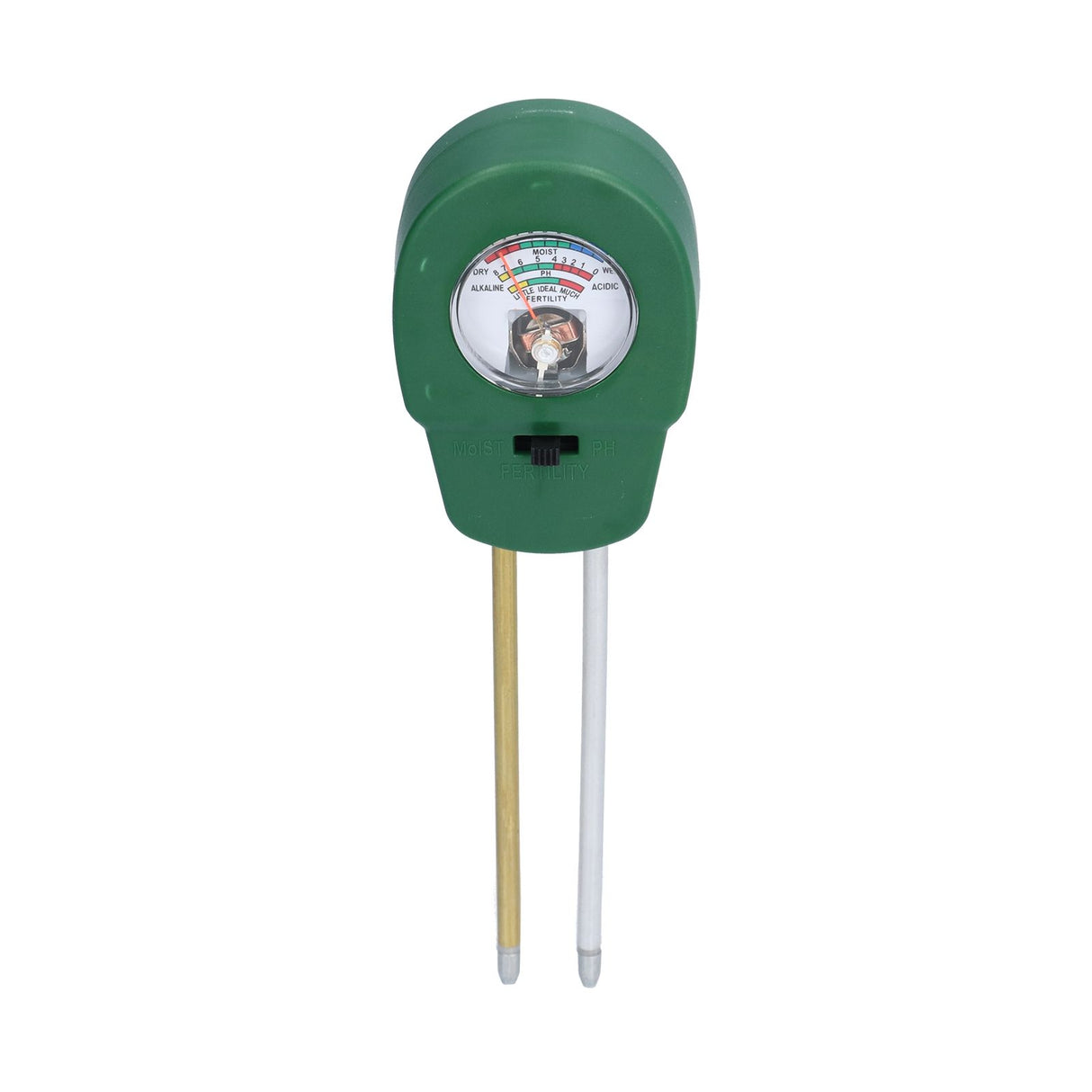 3 In 1 Soil Moisture Meter 2 Needles Adjustable PH Value Fertility Soil Test Tool for Garden Courtyard Outdoor