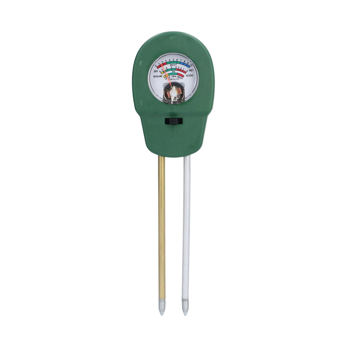 3 In 1 Soil Moisture Meter 2 Needles Adjustable PH Value Fertility Soil Test Tool for Garden Courtyard Outdoor