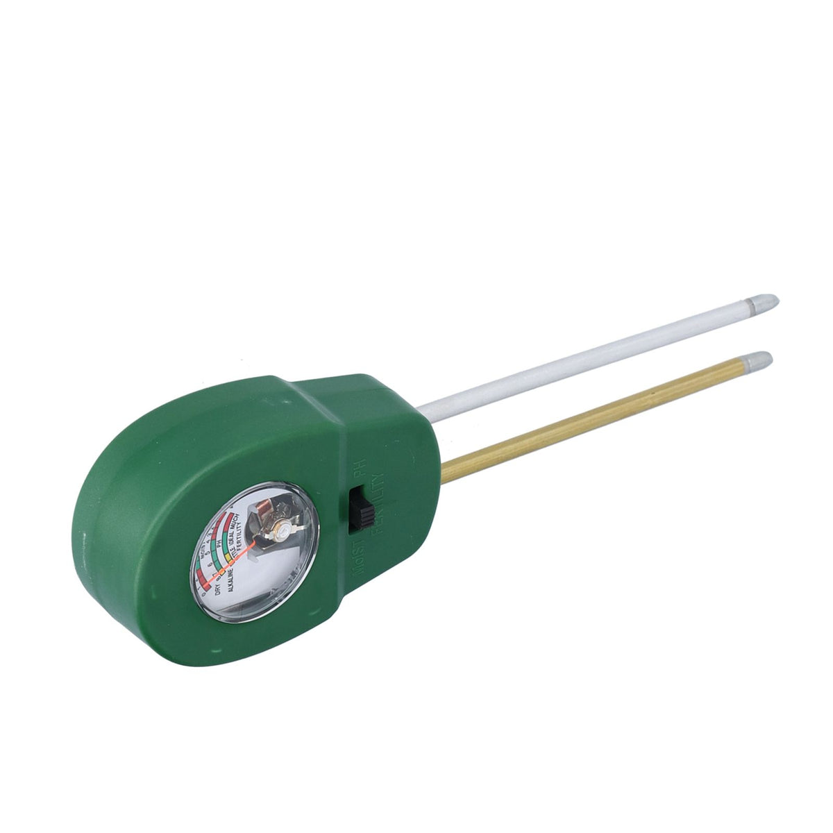 3 In 1 Soil Moisture Meter 2 Needles Adjustable PH Value Fertility Soil Test Tool for Garden Courtyard Outdoor