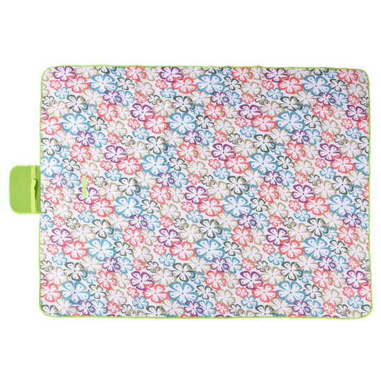 145/200 Picnic Blanket Outdoor Blanket with Large Size Waterproof Sandproof Portable for Camping and TravelingFloral